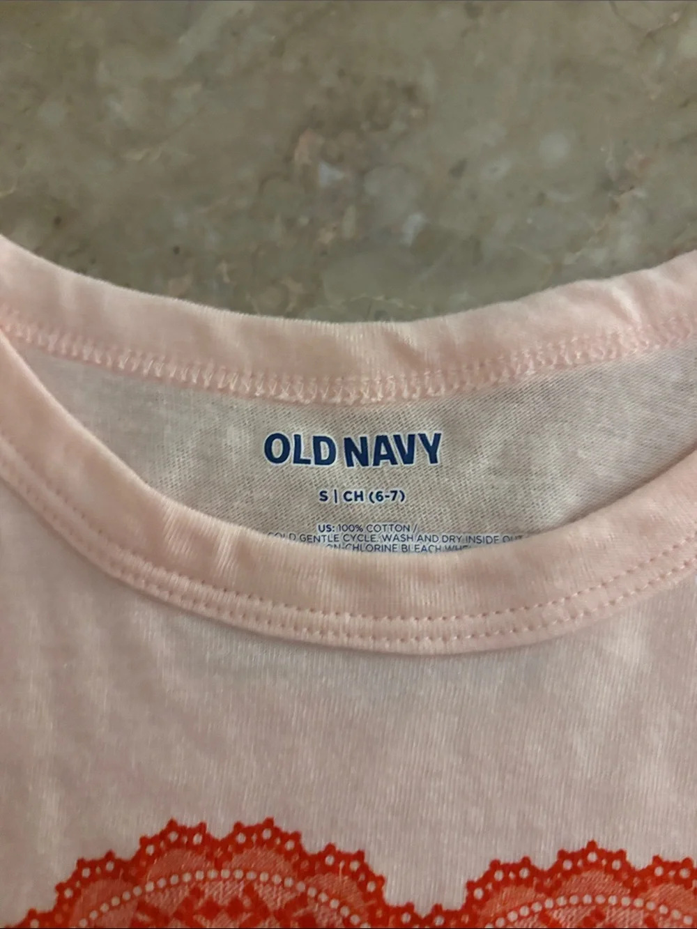 2 Old Navy Kids Tee w/ graphics size small (6-7)